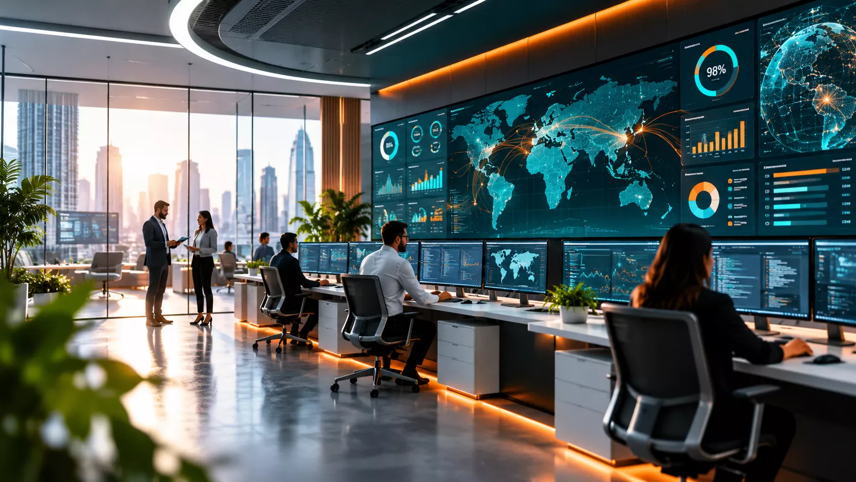 Enterprise network operations centre